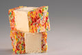 Fruit Cereal Ice Cream Sandwiches